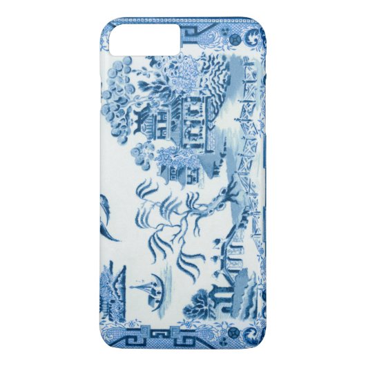 blauwe wilg Case-Mate iPhone case (Achterkant)