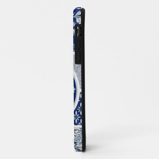 Blauwe Wilgen Ming Dynasty China Botanisch Case-Mate iPhone Case (Achterkant/links)