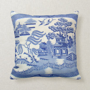 Blauwe Wille Pillow - De perfecte grootte en kleur Kussen