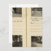 Blauwe winkel Bovenaan Red Hook Rhinebeck Briefkaart (Voorkant / Achterkant)