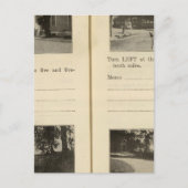 Blauwe winkel Bovenaan Red Hook Rhinebeck Briefkaart (Voorkant)