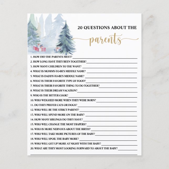 Blauwe winter 20 Vragen over het ouderenspel (Voorkant)