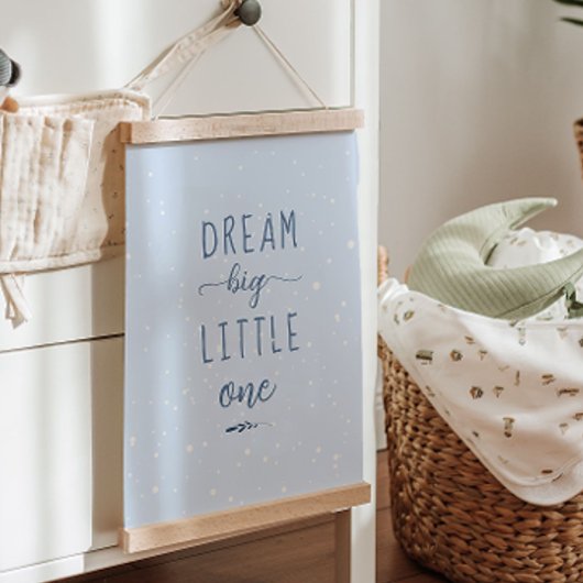 Blauwe Winter Droom Grote Kleine Een Kinderkamer D Hangend Wandkleed