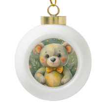 Blauwe winter met herten