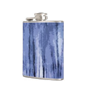 Blauwe winterBossen Heupfles (Links)