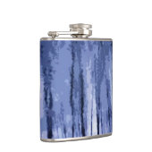 Blauwe winterBossen Heupfles (Rechts)