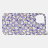 Blauwe, witte en gele rozen Case-Mate iPhone case (Achterkant (horizontaal))