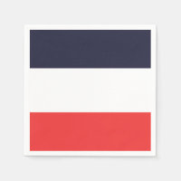 Blauwe witte en rode strepen strips