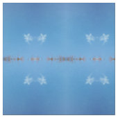 blauwe witte hemel , stof (Swatch)