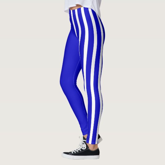 Blauwe & Witte Jester Leggings (Links)