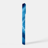 Blauwe & Witte Kosmische Spiraalnevel iPhone 15 Case (Rechterkant)