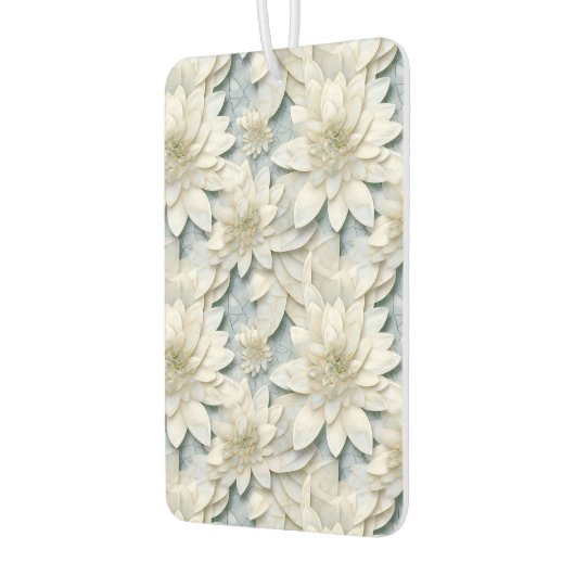 Blauwe witte lotusbloemen luchtverfrisser (Links)