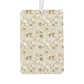 Blauwe witte lotusbloemen luchtverfrisser (Achterkant)