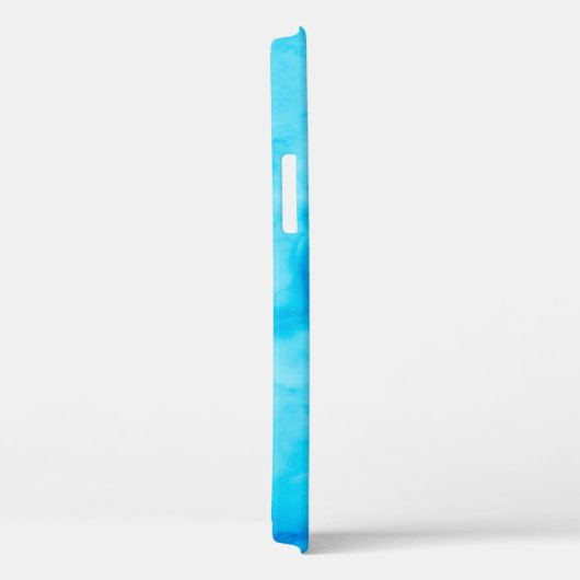 Blauwe witte marmer met natuurlijke patronaatsstru Case-Mate iPhone case (Achterkant / Rechts)