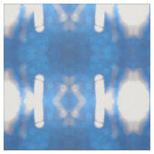 Blauwe, witte reflectiefabric stof (Swatch)