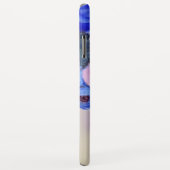 BLAUWE WITTE ROZEN EN ANEMONEBLOEMEN MONOGRAAM Case-Mate iPhone CASE (Achterkant/rechts)