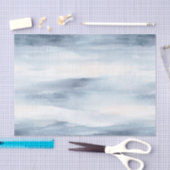 Blauwe witte sneeuwvlokken tissuepapier (Craft)