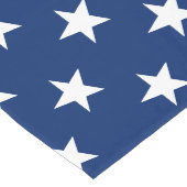 Blauwe witte sterren patriottische, langlopende ta lange tafelloper (Hoek)