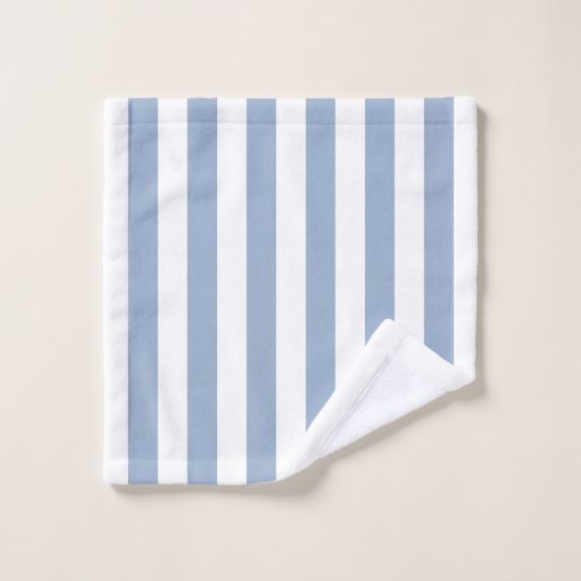 Blauwe & Witte Streep Badkamer Handdoek Sets (Wasdoekje)