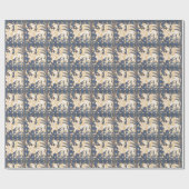 BLAUWE WITTE VANTASY GRIFFINS CADEAUPAPIER (Vlak)