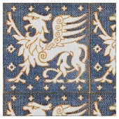 BLAUWE WITTE VANTASY GRIFFINS STOF (Close Up)