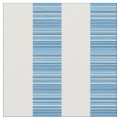 Blauwe witte, verticale strepes verbinding stof (Close Up)