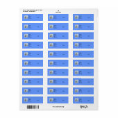 Blauwe Wolf Etiket (Full Sheet)