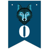 Blauwe Wolf, Halloween Party Vlaggetjes (Tweede vlag)