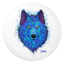 Blauwe wolf - Knob