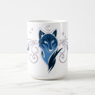 Blauwe wolf koffiemok