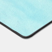 Blauwe wolf op sneeuw bureaumat (Hoek)