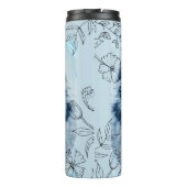 Blauwe Wolf Thermosbeker (Achterkant)