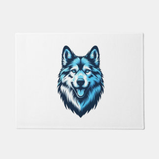 Blauwe Wolfdog 5 Deurmat