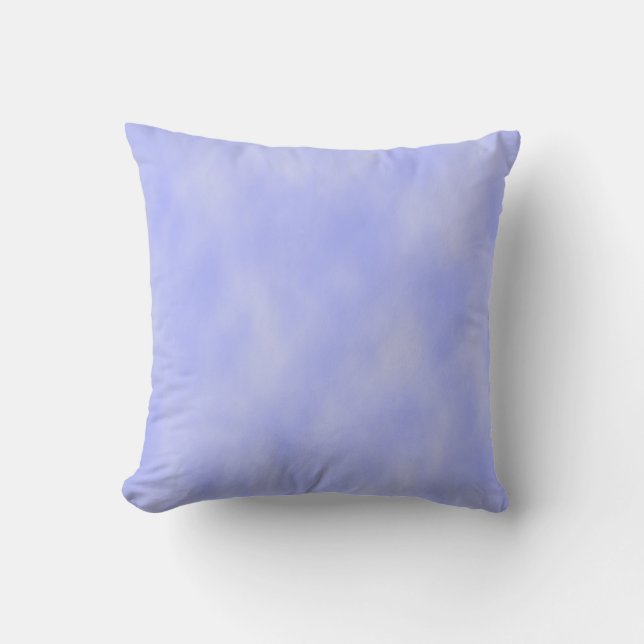 Blauwe wolken kussen (Voorkant)
