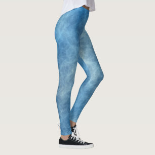 Blauwe wolken leggings