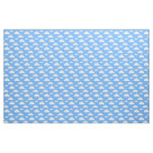 Blauwe wolken stof van Nicole Janes (Yard (91,4 cm))