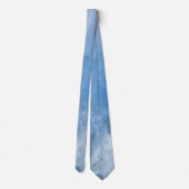 Blauwe wolken stropdas (Achterkant)