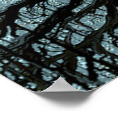 Blauwe wortelen poster (Hoek)