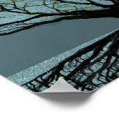 Blauwe wortelen poster (Hoek)