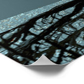 Blauwe wortels poster (Hoek)