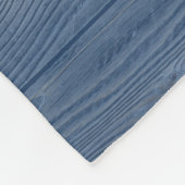  blauwe woudband fleece deken (Hoek)