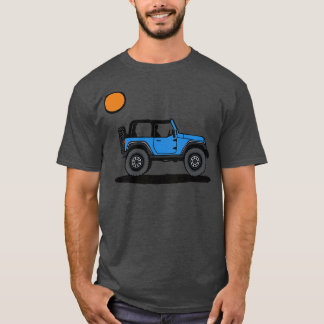 Blauwe Wrangler met Zon T-shirt