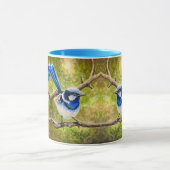 Blauwe Wren - Mok (Midden)