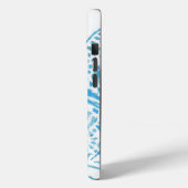 Blauwe zakdoek Case-Mate iPhone case (Achterkant / Links)