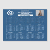 Blauwe Zakelijke 2027 Agenda Aangepaste BedrijfsMa (Voorkant)