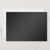 Blauwe zakelijke uitnodiging (Achterkant)