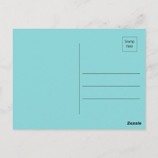 Blauwe zangvogel op gouden bladeren boomtak briefkaart (Achterkant)