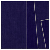 blauwe zebra-geometrie stof (Close Up)