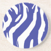 Blauwe Zebra Zandsteen Onderzetter (Voorkant)