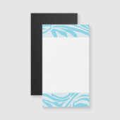 Blauwe zebraprint (Voorkant / Achterkant)